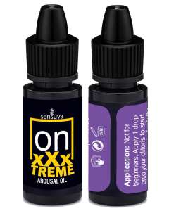 Sensuva ON xXxTREME Arousal Oil with Antidote