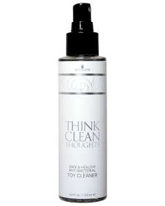 Sensuva Think Clean Thoughts Antibacterial Toy Cleaner