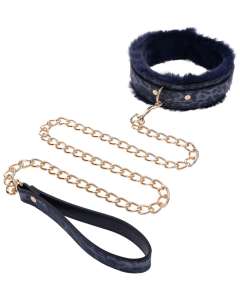 Sex & Mischief Cougar Fur Collar & Leash