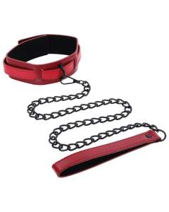 Sex & Mischief Ex's & Oh's Collar & Leash