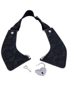 Sex & Mischief Heartbound Lace Day Collar