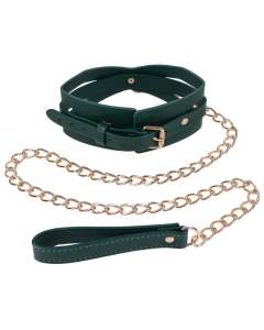 Sex & Mischief Indica Cutout Collar and Leash