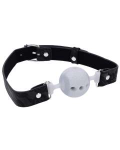 Sex & Mischief Lace Silicone Breathable Ball Gag