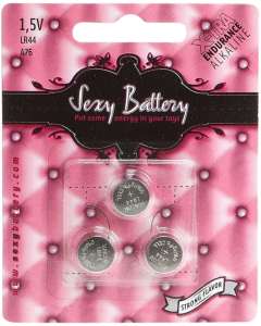 Sexy Battery LR44/AG13 Single-Use Alkaline Batteries