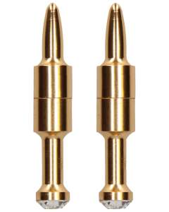 Shots Ouch Diamond Pin Magnetic Nipple Clamps