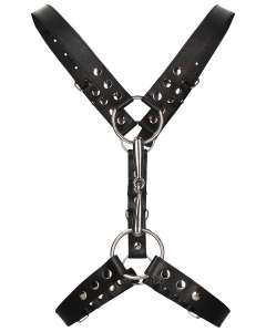 Shots Uomo Men’s Harness with Metal Bit