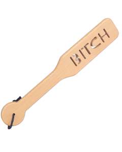 Spartacus "Bitch" Zelkova Wood Paddle