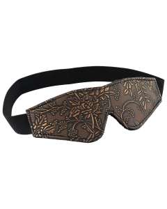 Spartacus Floral Print with Faux Fur Lining Blindfold