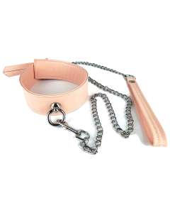 Spartacus VeganFetish OrganoSilicone PU Collar & Leash