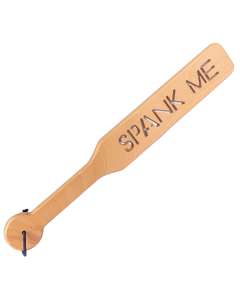 Spartacus "Spank Me" Zelkova Wood Paddle