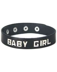 Spartacus Word Band Leather Collar