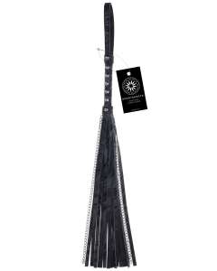 Sportsheets Velvet Noir Chain Flogger