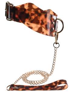 Sportsheets Sincerely Amber Collar with Leash
