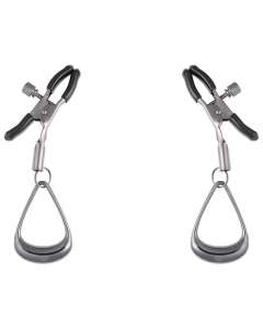 Sportsheets Velvet Noir Tuggable Nipple Clamps