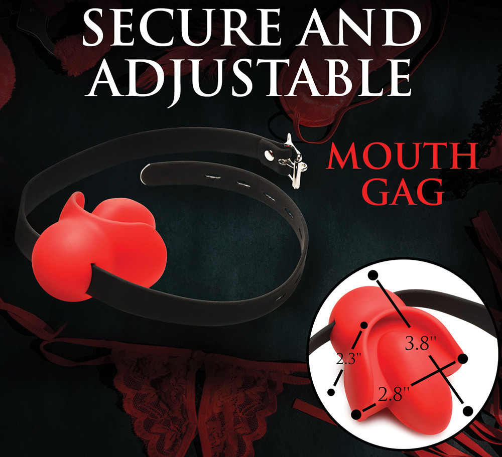 Master Series Gag Order Extreme Silicone Ball Gag Dimensions