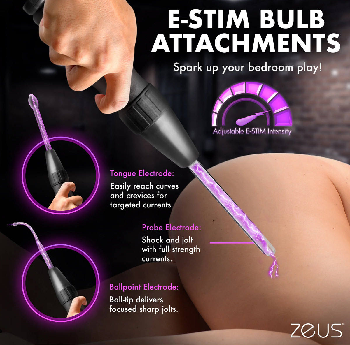 Zeus Ultimate Edition Violet Wand Attachments