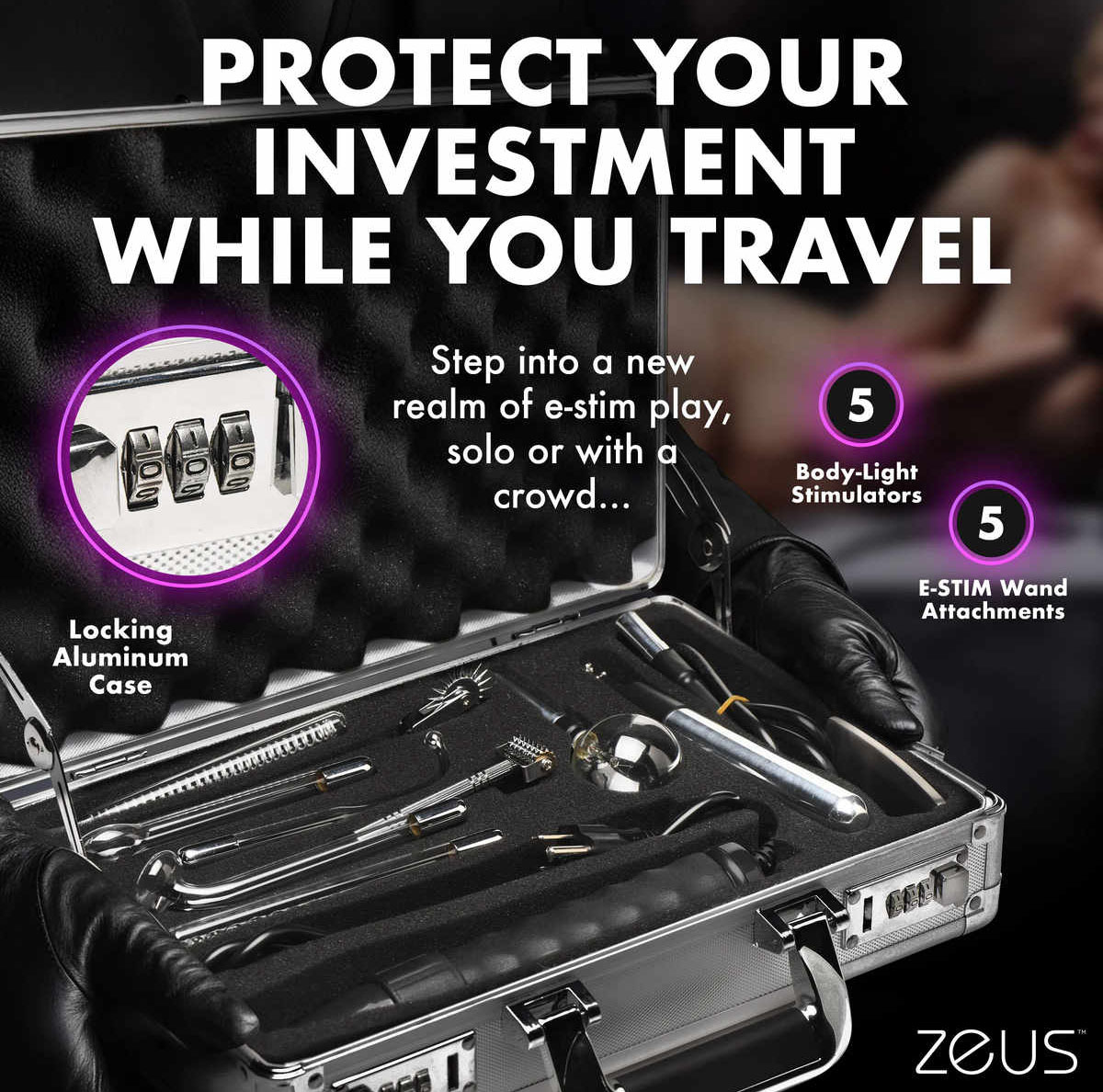 Zeus Ultimate Edition Violet Wand Case